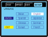 LANGUAGE SELECTION