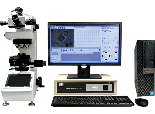 微小／ビッカース硬さ試験機自動化システム 自動圧痕計測及び自動XYステージシステム ARS